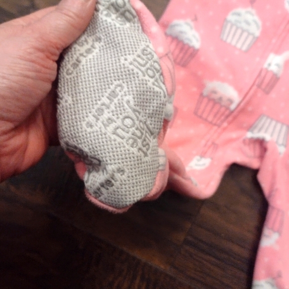 Baby Girls Just one you by Carter's one piece pajamas size 18M - Picture 7 of 14